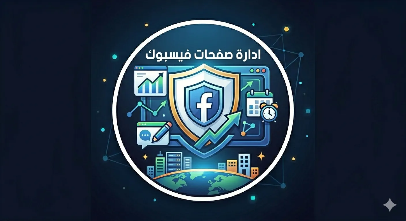 ادارة صفحات فيسبوك Icon